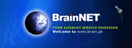Brain NET is pioneer in Internet Service (SM8222)
